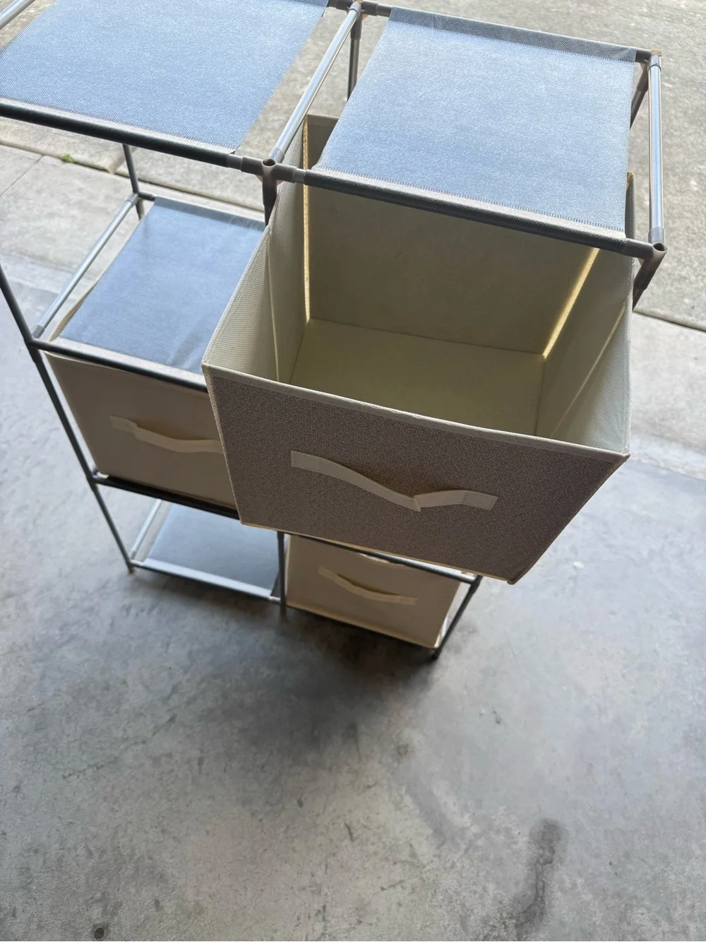 Storage Helper cube metal